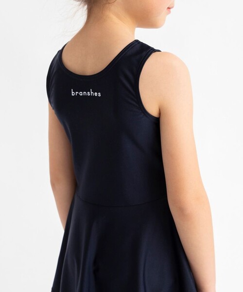 BRANSHES(ブランシェス)の「【スクール水着/SWIM】ワンピース(水着・キッズ・ネイビー・120/130/140/150)」の4枚目の写真