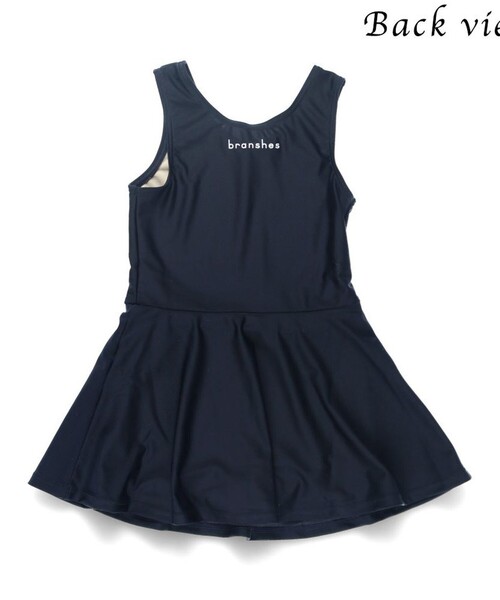 BRANSHES(ブランシェス)の「【スクール水着/SWIM】ワンピース(水着・キッズ・ネイビー・120/130/140/150)」の3枚目の写真