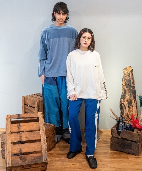 masterkey（マスターキー）の「msw1868- VELGANT-SWEAT フットボールTEEスウェット(MK27A-C-19)（Tシャツ/カットソー・メンズ・ホワイト/ブルー/ブラック・S/M）」の14枚目の写真