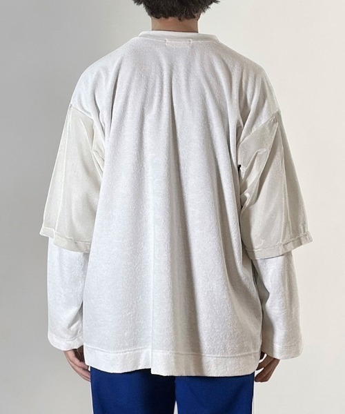 masterkey（マスターキー）の「msw1868- VELGANT-SWEAT フットボールTEEスウェット(MK27A-C-19)（Tシャツ/カットソー・メンズ・ホワイト/ブルー/ブラック・S/M）」の22枚目の写真