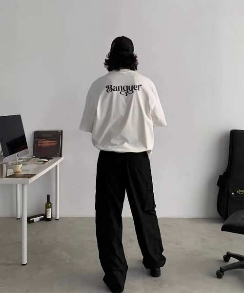 WESTBOY(ウエストボーイ)の「Y2K マルチポケット ワイドカーゴパンツ WO26S11PT02(カーゴパンツ・メンズ・ブラック・XL/L)」の3枚目の写真