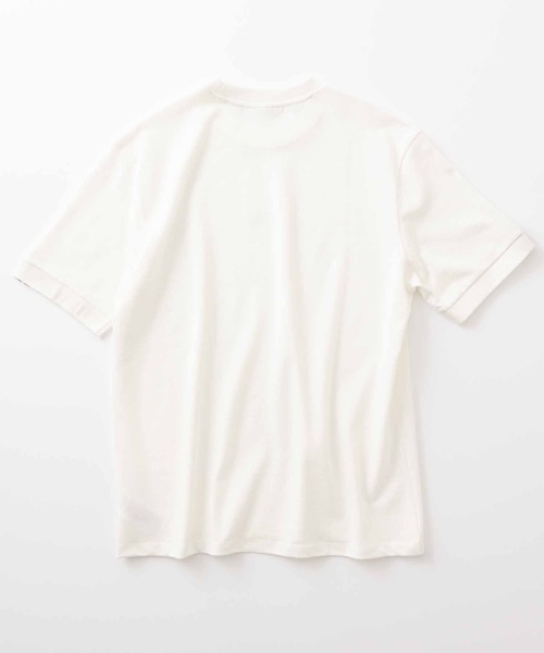 Ben Sherman(ベンシャーマン)の「ティップピケTシャツ(Tシャツ/カットソー・メンズ・ホワイト・MEDIUM/SMALL/LARGE/X-LARGE)」の7枚目の写真