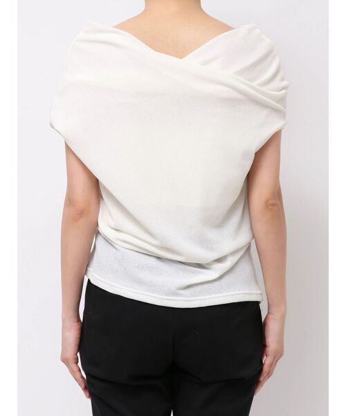 ELENDEEK（エレンディーク）の「OFF SHOULDER CS（Tシャツ/カットソー・レディース・ライム/ブラック/アイボリー・FREE）」の18枚目の写真