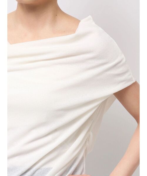 ELENDEEK（エレンディーク）の「OFF SHOULDER CS（Tシャツ/カットソー・レディース・ライム/ブラック/アイボリー・FREE）」の16枚目の写真