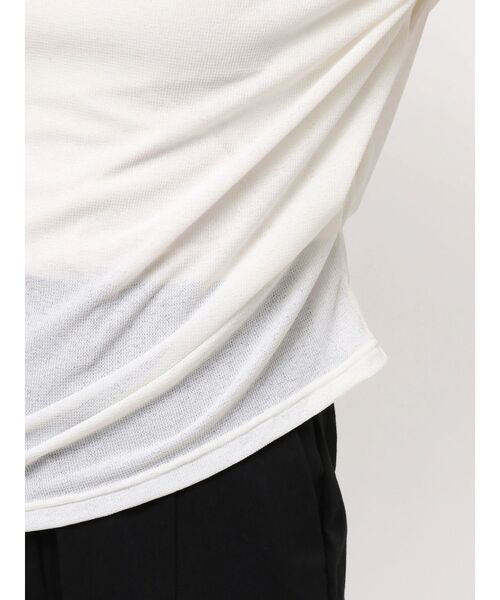 ELENDEEK（エレンディーク）の「OFF SHOULDER CS（Tシャツ/カットソー・レディース・ライム/ブラック/アイボリー・FREE）」の15枚目の写真