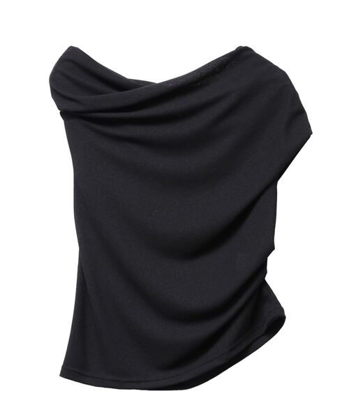 ELENDEEK（エレンディーク）の「OFF SHOULDER CS（Tシャツ/カットソー・レディース・ライム/ブラック/アイボリー・FREE）」の6枚目の写真