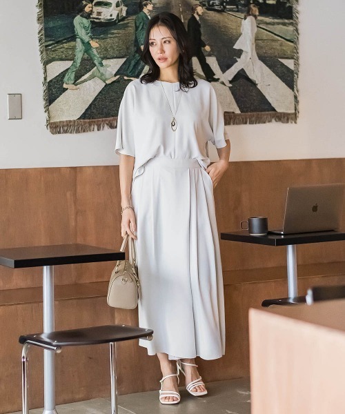 LAUTREAMONT(ロートレアモン)の「【涼・美・楽】スカンツ(その他パンツ・レディース・ブラウン/ベージュ/ダークネイビー・9号/7号)」の9枚目の写真