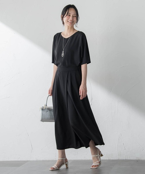 LAUTREAMONT(ロートレアモン)の「【涼・美・楽】スカンツ(その他パンツ・レディース・ブラウン/ベージュ/ダークネイビー・9号/7号)」の10枚目の写真