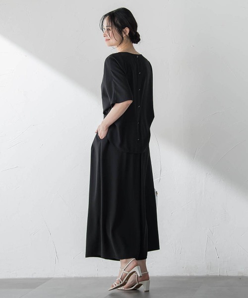 LAUTREAMONT(ロートレアモン)の「【涼・美・楽】スカンツ(その他パンツ・レディース・ブラウン/ベージュ/ダークネイビー・9号/7号)」の12枚目の写真