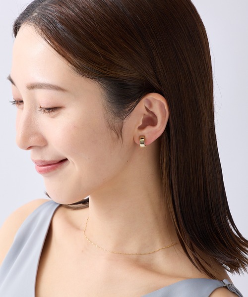 CALIN STANDARD(カリンスタンダード)の「◆金属アレルギー対応◆◆made in japan◆【痛くない】【落ちにくい】【片手で簡単】 ワイドプレーン マグネットイヤリング(イヤリング・レディース・ゴールド/シルバー・FREE)」の3枚目の写真