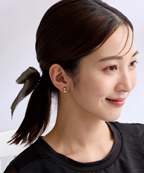 CALIN STANDARD(カリンスタンダード)の「◆金属アレルギー対応◆◆made in japan◆【痛くない】【落ちにくい】【片手で簡単】 ワイドプレーン マグネットイヤリング(イヤリング・レディース・ゴールド/シルバー・FREE)」の5枚目の写真