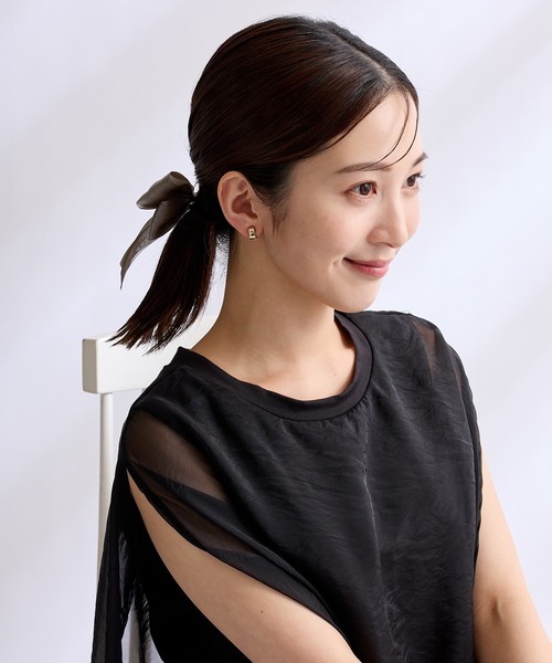 CALIN STANDARD(カリンスタンダード)の「◆金属アレルギー対応◆◆made in japan◆【痛くない】【落ちにくい】【片手で簡単】 ワイドプレーン マグネットイヤリング(イヤリング・レディース・ゴールド/シルバー・FREE)」の6枚目の写真