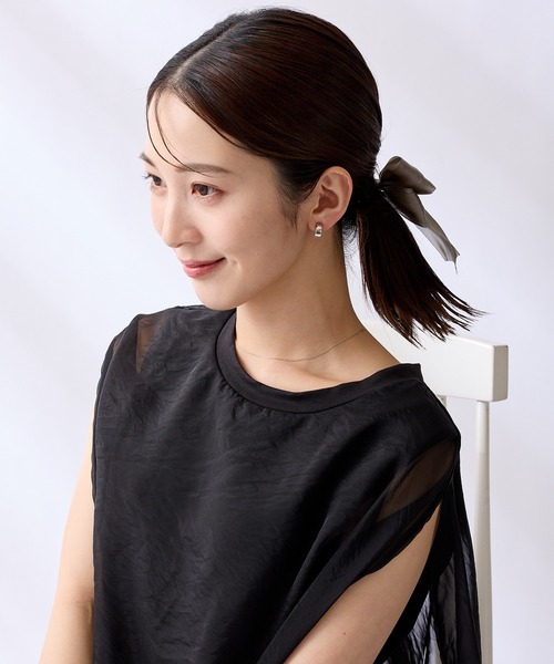 CALIN STANDARD(カリンスタンダード)の「◆金属アレルギー対応◆◆made in japan◆【痛くない】【落ちにくい】【片手で簡単】 ワイドプレーン マグネットイヤリング(イヤリング・レディース・ゴールド/シルバー・FREE)」の9枚目の写真