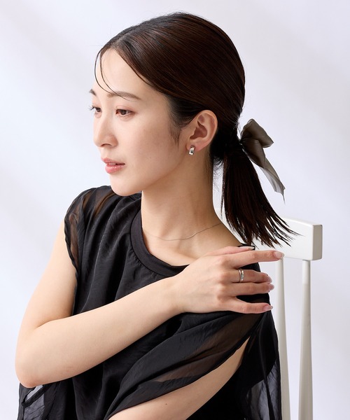 CALIN STANDARD(カリンスタンダード)の「◆金属アレルギー対応◆◆made in japan◆【痛くない】【落ちにくい】【片手で簡単】 ワイドプレーン マグネットイヤリング(イヤリング・レディース・ゴールド/シルバー・FREE)」の10枚目の写真