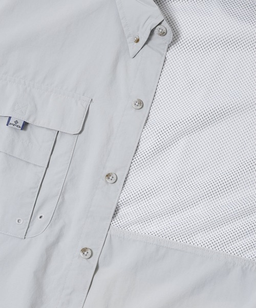 RAGEBLUE(レイジブルー)の「【Columbia/コロンビア】PFGバハマシャツ(シャツ/ブラウス・メンズ・グレー/ブラック・MEDIUM/LARGE)」の8枚目の写真