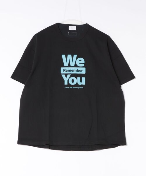 FOV(フォブ)の「フォブ WE YOU Tシャツ(Tシャツ/カットソー・レディース・ブラック/チャコールグレー・F)」の1枚目の写真