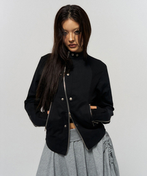 SCHISM INDUCING（スキズムインデューシング）の「CONTOUR LINE JACKET BLACK（MA-1）」