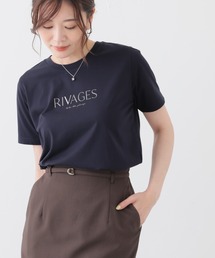 【美冷・接触冷感・UVカット】ロゴプリントTシャツ