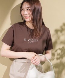 【美冷・接触冷感・ＵＶカット】ロゴプリントＴシャツ