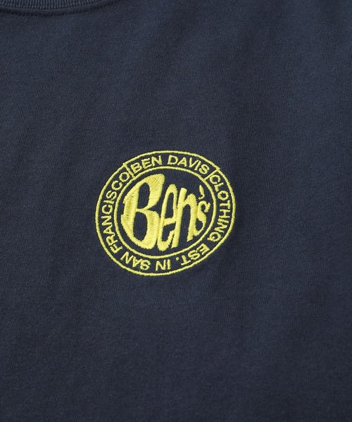 BEN DAVIS(ベンデイビス)の「【BENDAVIS別注】ロゴバックプリントTシャツ(Tシャツ/カットソー・メンズ・ホワイト/ブラック/ネイビー・L/M/LL)」の11枚目の写真