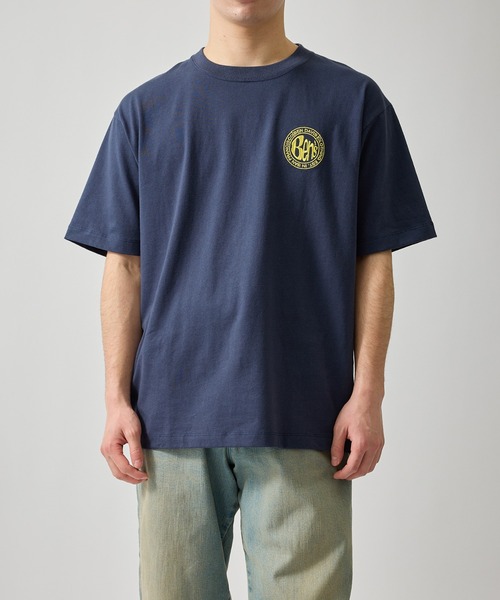 BEN DAVIS(ベンデイビス)の「【BENDAVIS別注】ロゴバックプリントTシャツ(Tシャツ/カットソー・メンズ・ホワイト/ブラック/ネイビー・L/M/LL)」の4枚目の写真