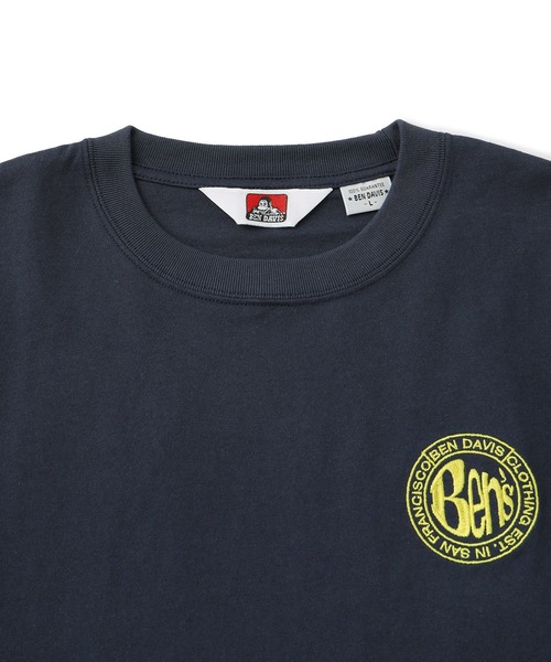 BEN DAVIS(ベンデイビス)の「【BENDAVIS別注】ロゴバックプリントTシャツ(Tシャツ/カットソー・メンズ・ホワイト/ブラック/ネイビー・L/M/LL)」の19枚目の写真
