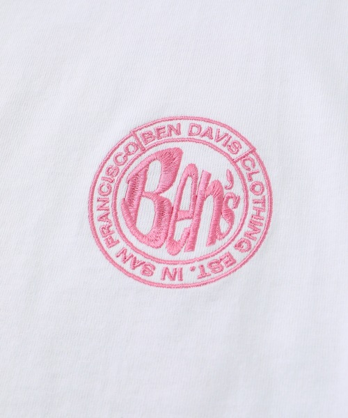 BEN DAVIS(ベンデイビス)の「【BENDAVIS別注】ロゴバックプリントTシャツ(Tシャツ/カットソー・メンズ・ホワイト/ブラック/ネイビー・L/M/LL)」の15枚目の写真