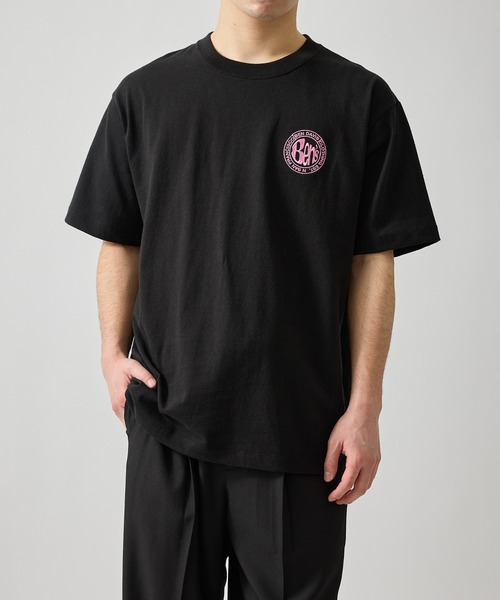 BEN DAVIS(ベンデイビス)の「【BENDAVIS別注】ロゴバックプリントTシャツ(Tシャツ/カットソー・メンズ・ホワイト/ブラック/ネイビー・L/M/LL)」の6枚目の写真