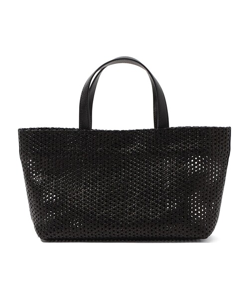 GALERIE VIE(ギャルリー ヴィー)の「GALERIE VIE レザーメッシュトートバッグ(トートバッグ・レディース・ブラック・FREE)」の1枚目の写真