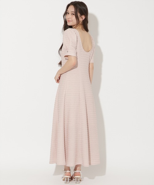 WILLSELECTION(ウィルセレクション)の「【SPECIAL PRICE】バックオープンフレアカットワンピース(ワンピース・レディース・ミント/ラベンダー/ピンク/ブラック/オフホワイト・FREE)」の5枚目の写真