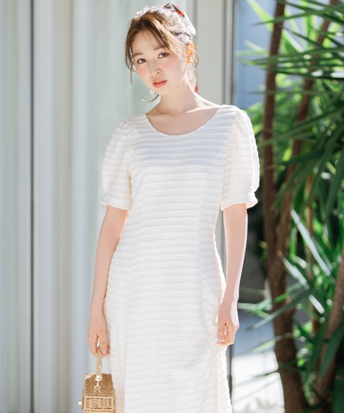 WILLSELECTION(ウィルセレクション)の「【SPECIAL PRICE】バックオープンフレアカットワンピース(ワンピース・レディース・ミント/ラベンダー/ピンク/ブラック/オフホワイト・FREE)」の16枚目の写真
