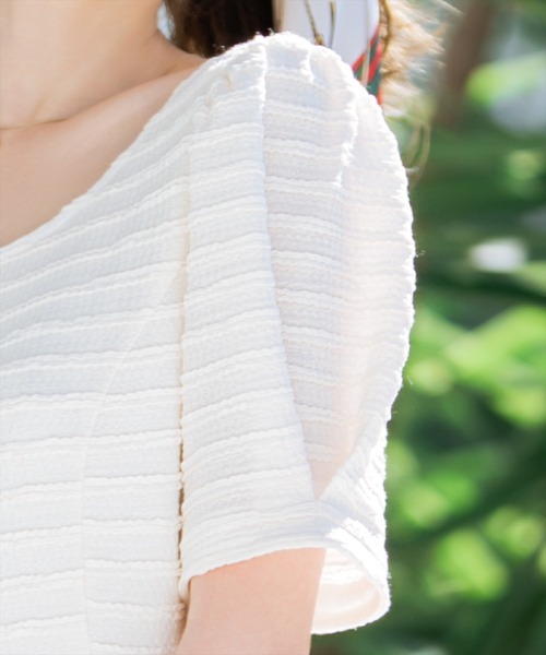 WILLSELECTION(ウィルセレクション)の「【SPECIAL PRICE】バックオープンフレアカットワンピース(ワンピース・レディース・ミント/ラベンダー/ピンク/ブラック/オフホワイト・FREE)」の18枚目の写真