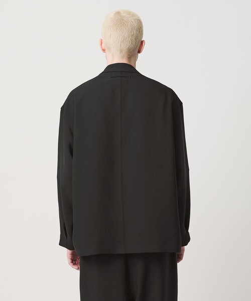 UNITED ARROWS & SONS by DAISUKE OBANA(ユナイテッドアローズアンドサンズバイダイスケオバナ)の「<D.O UNITED ARROWS BY DAISUKE OBANA>Ⅰ SETIN DB JACKET BLK 26SS/ジャケット(テーラードジャケット・メンズ・ブラック・S/XL/L/M)」の7枚目の写真