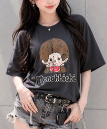 MonchhichiプリントTシャツ