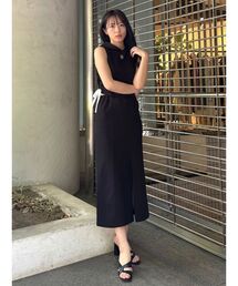 CALNAMUR | ポンチタイトセットアップワンピース(ワンピース)