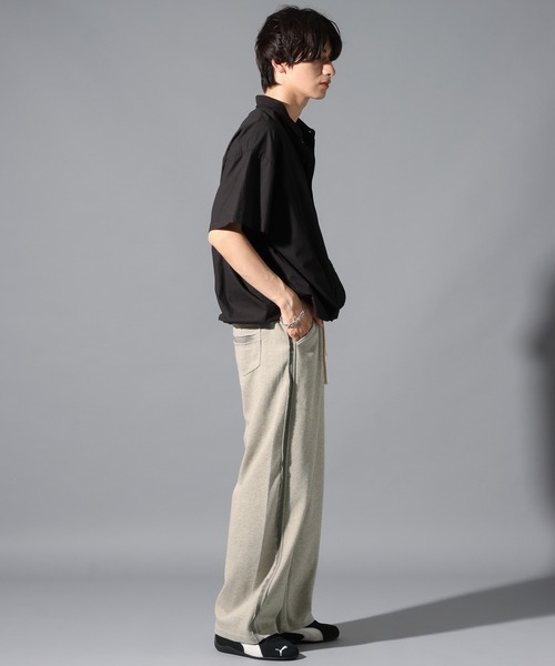 LAND MUSEUM（ランドミュージアム）の「LAND MUSEUM／ルーズスウェットパンツ（スウェットパンツ・メンズ・ブラック/グレー・MEDIUM/LARGE）」の22枚目の写真