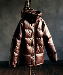 glamb（グラム）の「Signature Leather Down Jacket / シグネチャーレザーダウンジャケット（ダウンジャケット/コート）」