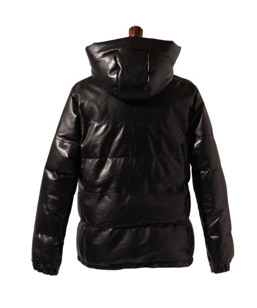 glamb(グラム)の「Signature Leather Down Jacket / シグネチャーレザーダウンジャケット(ダウンジャケット/コート・メンズ・ブラック/ブラウン・S/M/L)」の19枚目の写真
