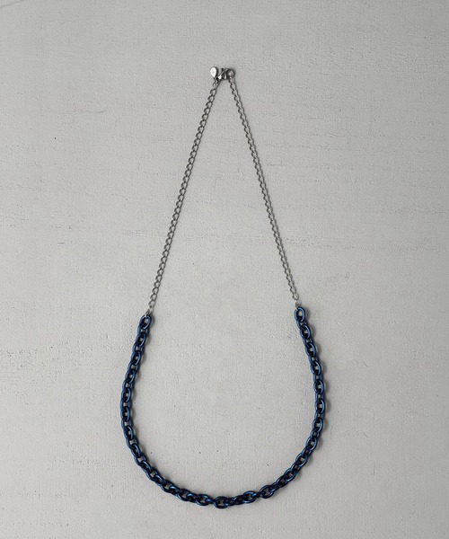 and cloud（アンドクラウド）の「Colored Necklace M（ネックレス・レディース・グリーン/ピンク/レッド/ブルー/パープル/イエロー/オレンジ・FREE）」の3枚目の写真