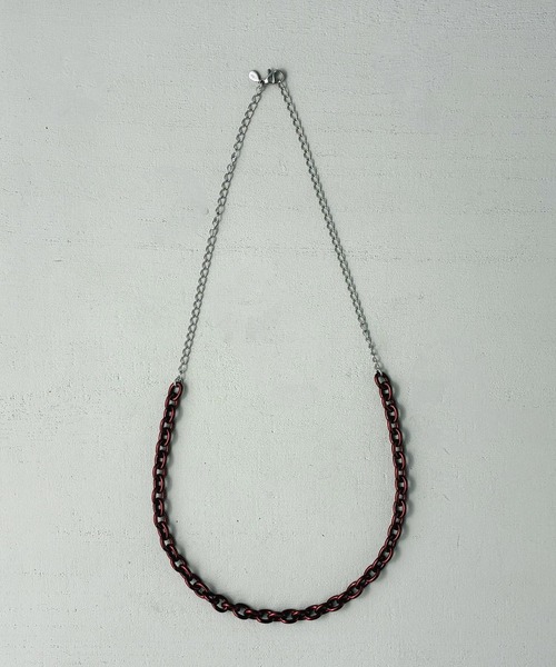 and cloud（アンドクラウド）の「Colored Necklace M（ネックレス・レディース・グリーン/ピンク/レッド/ブルー/パープル/イエロー/オレンジ・FREE）」の8枚目の写真