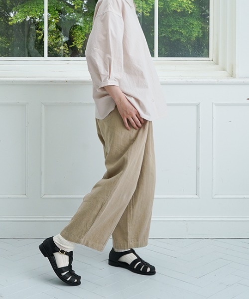 ニューボンボンパンツ　サンドベージュ セール】ニューボンボンパンツ“春夏”（その他パンツ）｜休日と詩