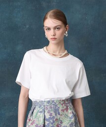 セール】スパイラルフリルTシャツ（Tシャツ/カットソー）｜LOULOU