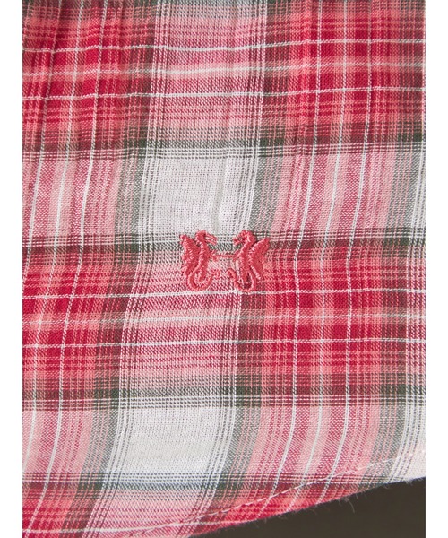 McGREGOR(マックレガー)の「ギャザーチェックシャツ(シャツ/ブラウス・レディース・ブラウン/レッド/アクア・M/L)」の17枚目の写真