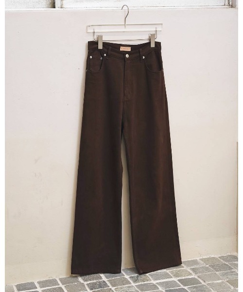 TODAYFUL(トゥデイフル)の「TODAYFUL Carys Denim(その他パンツ・レディース・ダークブラウン・23/24/25/26)」の9枚目の写真