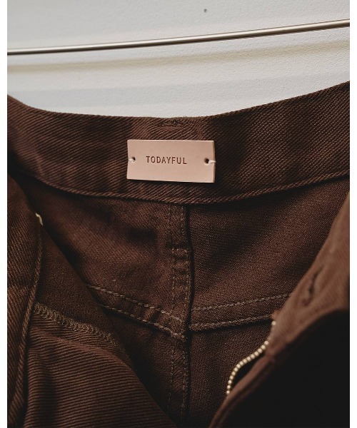 TODAYFUL(トゥデイフル)の「TODAYFUL Carys Denim(その他パンツ・レディース・ダークブラウン・23/24/25/26)」の8枚目の写真
