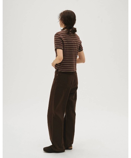 TODAYFUL(トゥデイフル)の「TODAYFUL Carys Denim(その他パンツ・レディース・ダークブラウン・23/24/25/26)」の4枚目の写真