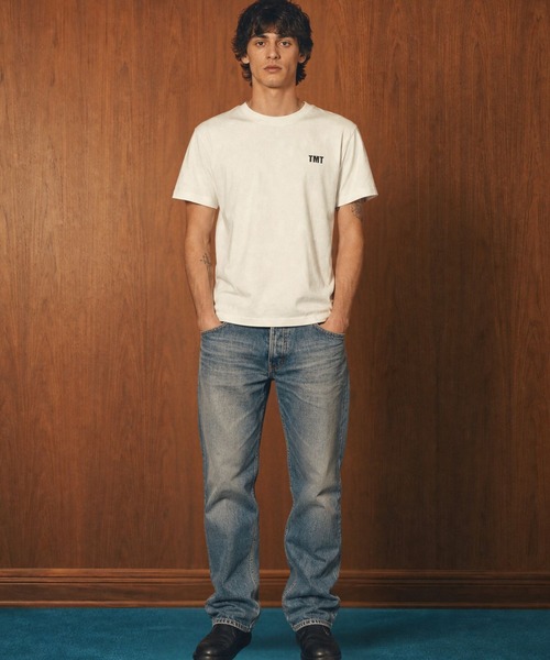 TMT(ティーエムティー)の「DRY COTTON JERSEY S/S TEE (LOGO)(Tシャツ/カットソー・メンズ・ブラック/ホワイト・LARGE/MEDIUM/X-LARGE)」の1枚目の写真