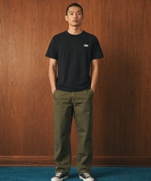 TMT(ティーエムティー)の「DRY COTTON JERSEY S/S TEE (LOGO)(Tシャツ/カットソー・メンズ・ブラック/ホワイト・LARGE/MEDIUM/X-LARGE)」の2枚目の写真
