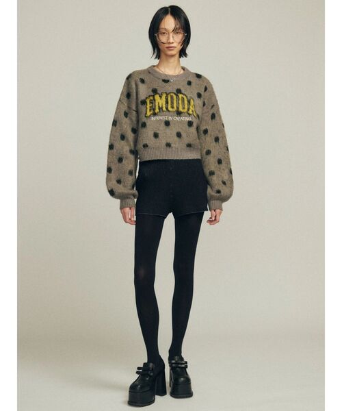 EMODA（エモダ）の「リボンプラットフォームローファー（ローファー・レディース・ブラウン/ブラック・SMALL/MEDIUM/LARGE）」の15枚目の写真