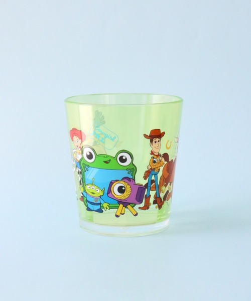 Disney（ディズニー）の「〈DISNEY/ディズニー〉トイストーリー５ アクリルコップ KSA4J（グラス/マグカップ/タンブラー・レディース・クリア/グリーン・ONE SIZE）」の2枚目の写真